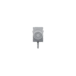 KWS 1032 Türfeststeller - 30 mm Hub - silber lackiert