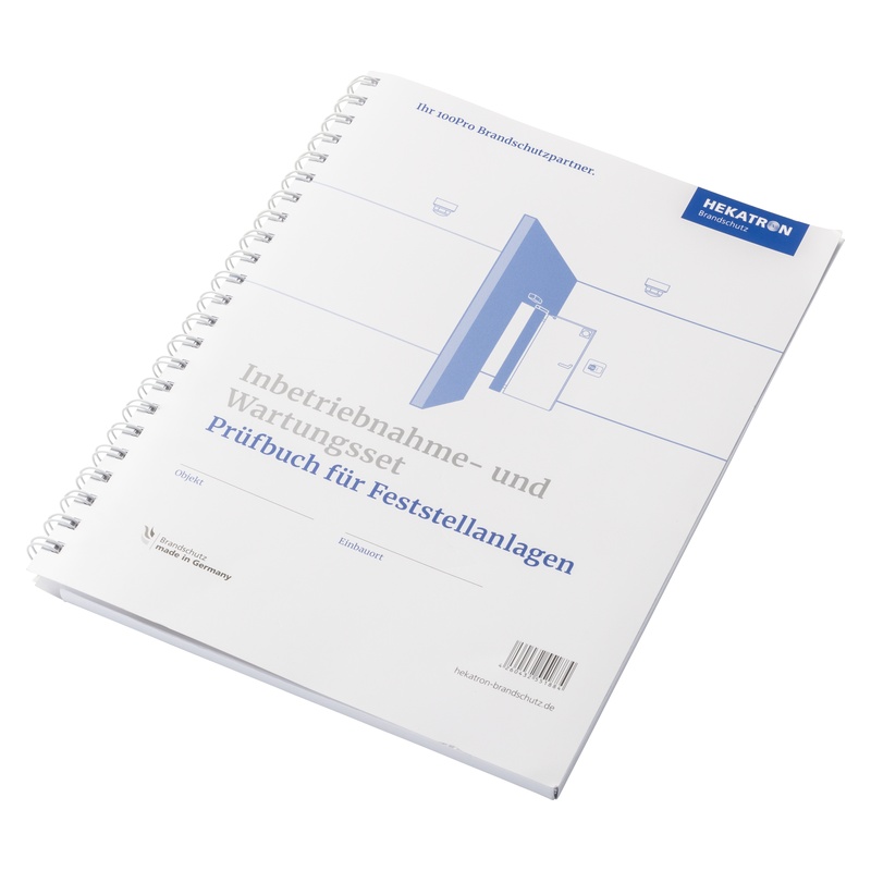 Hekatron IW-Set RS Dokumentationsmappe für Feststellanlagen, Seitenansicht