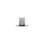 KWS 1028 Türfeststeller - 50 mm Hub - silber lackiert