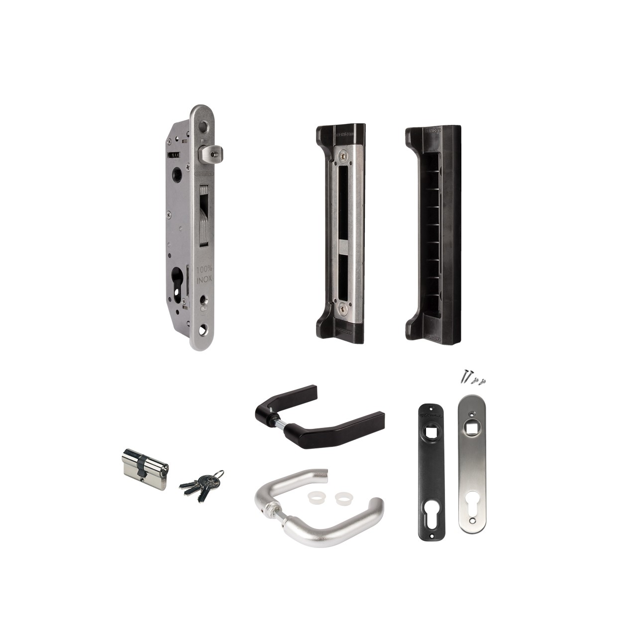 Locinox FortySet - Einsteckschloss komplett-Set