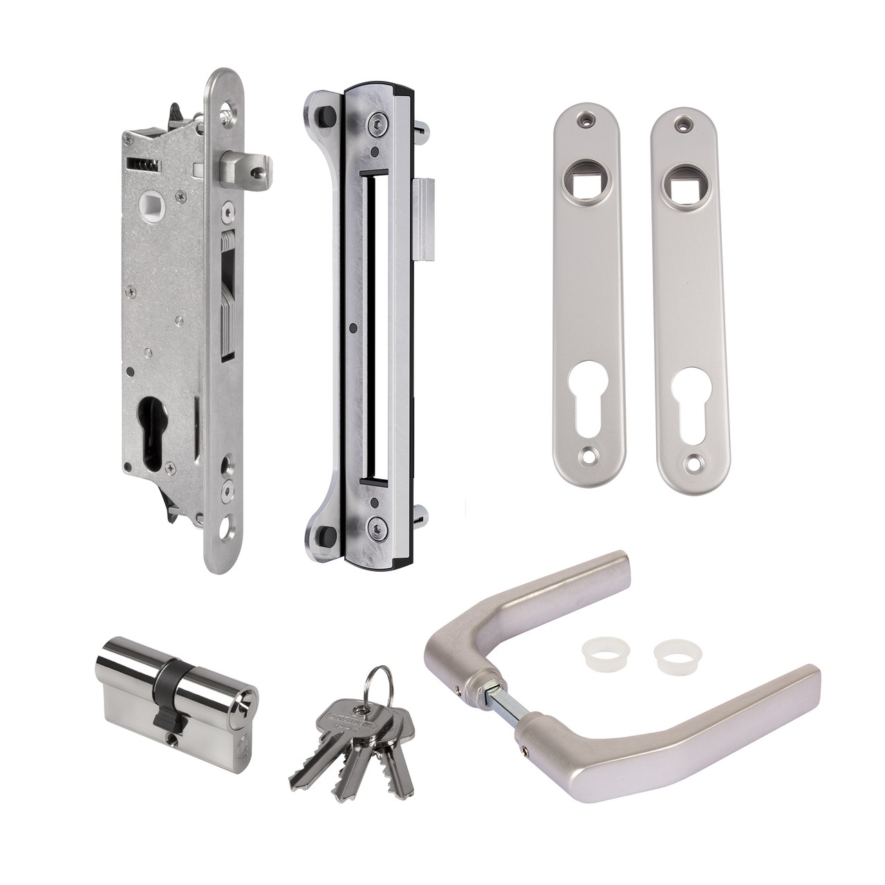 Locinox Komplettset mit FIFTYLOCK Einsteckschloss