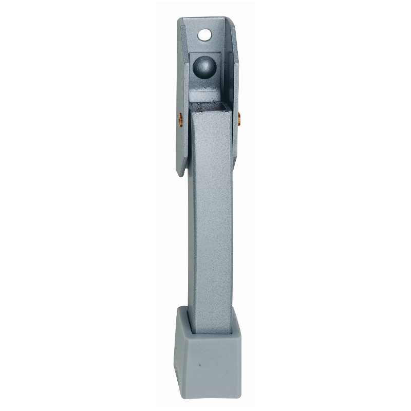 KWS 1076 02 Türfeststeller, silberfarbig einbrennlackiert