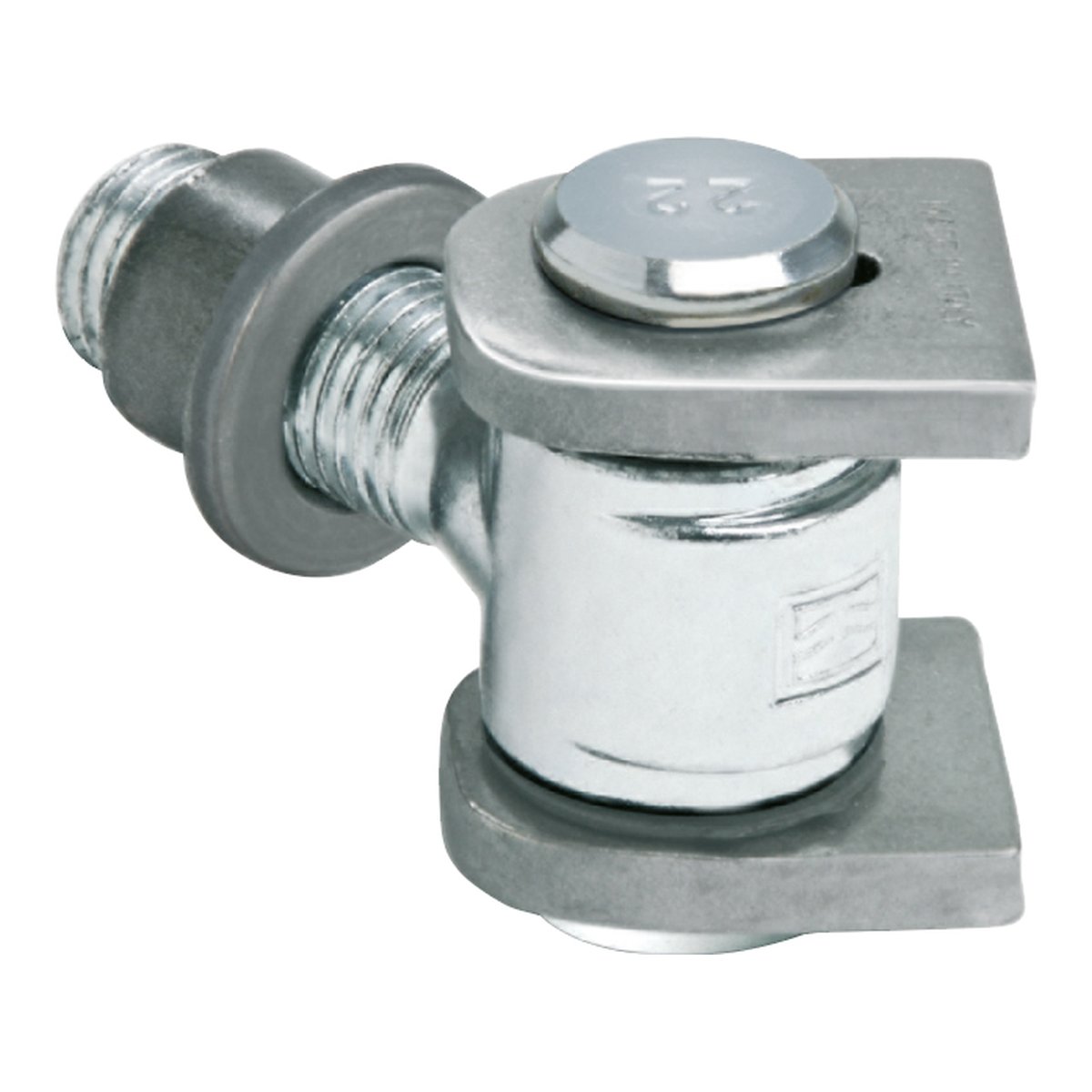 Comunello 135-M22 Torband mit Anschweißlaschen und Buchse M22