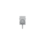 KWS 1033 Türfeststeller - 30 mm Hub - silber eloxiert