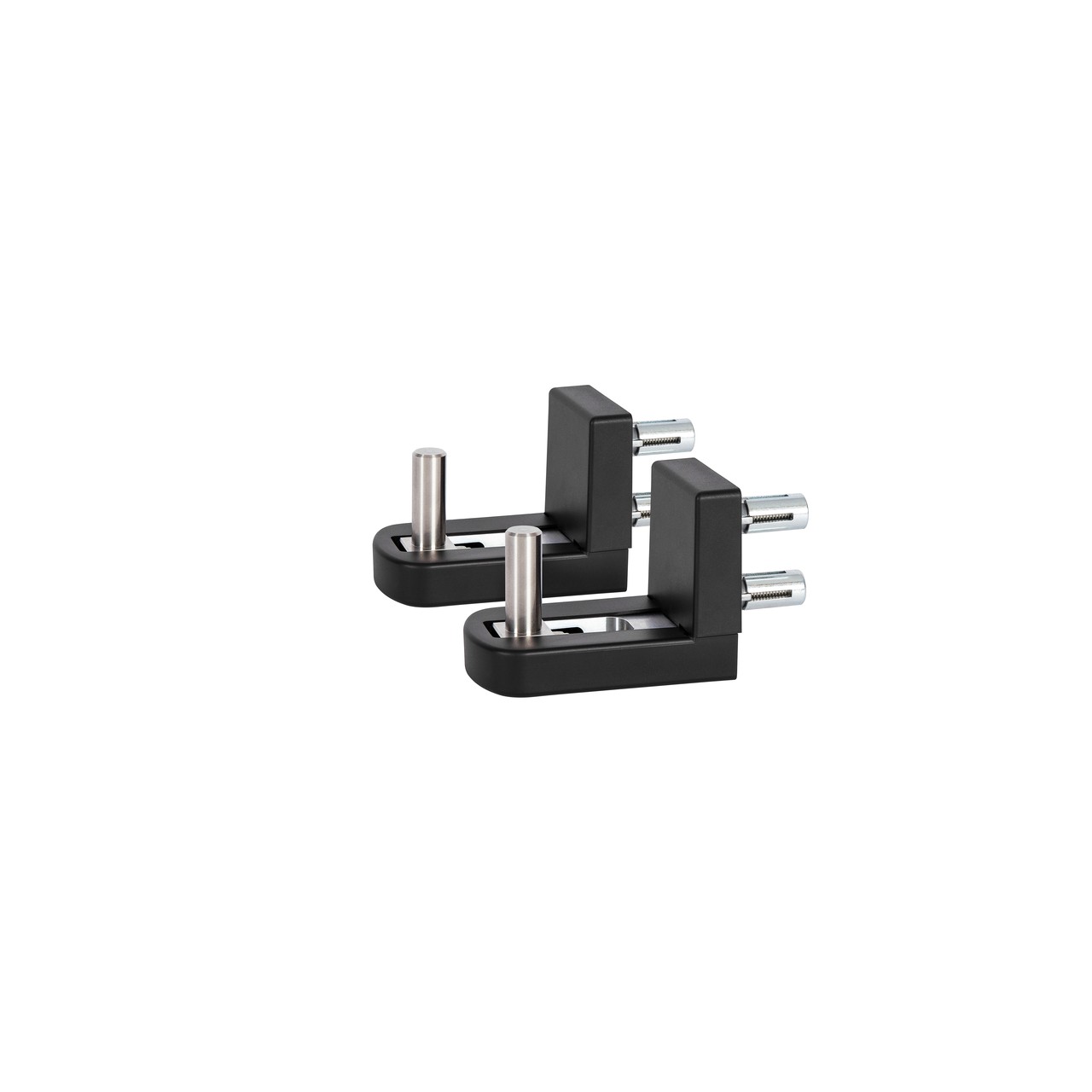 Locinox NOSEHINGE-A-00 Kompaktes 2-Wege-Torband 90° - Set à 2 Stück, bis 120 kg – Bild 1