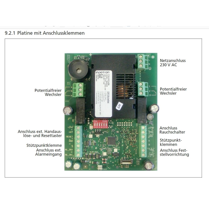 Hekatron FSZ Pro - Feststellanlagen- Zentrale – Bild 2