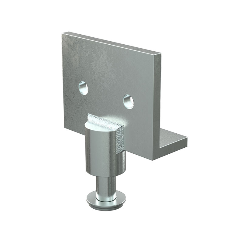 Dictator Befestigungswinkel TB 50x40x20 mm 205263 für Türöffnungsbegrenzer, verzinkt