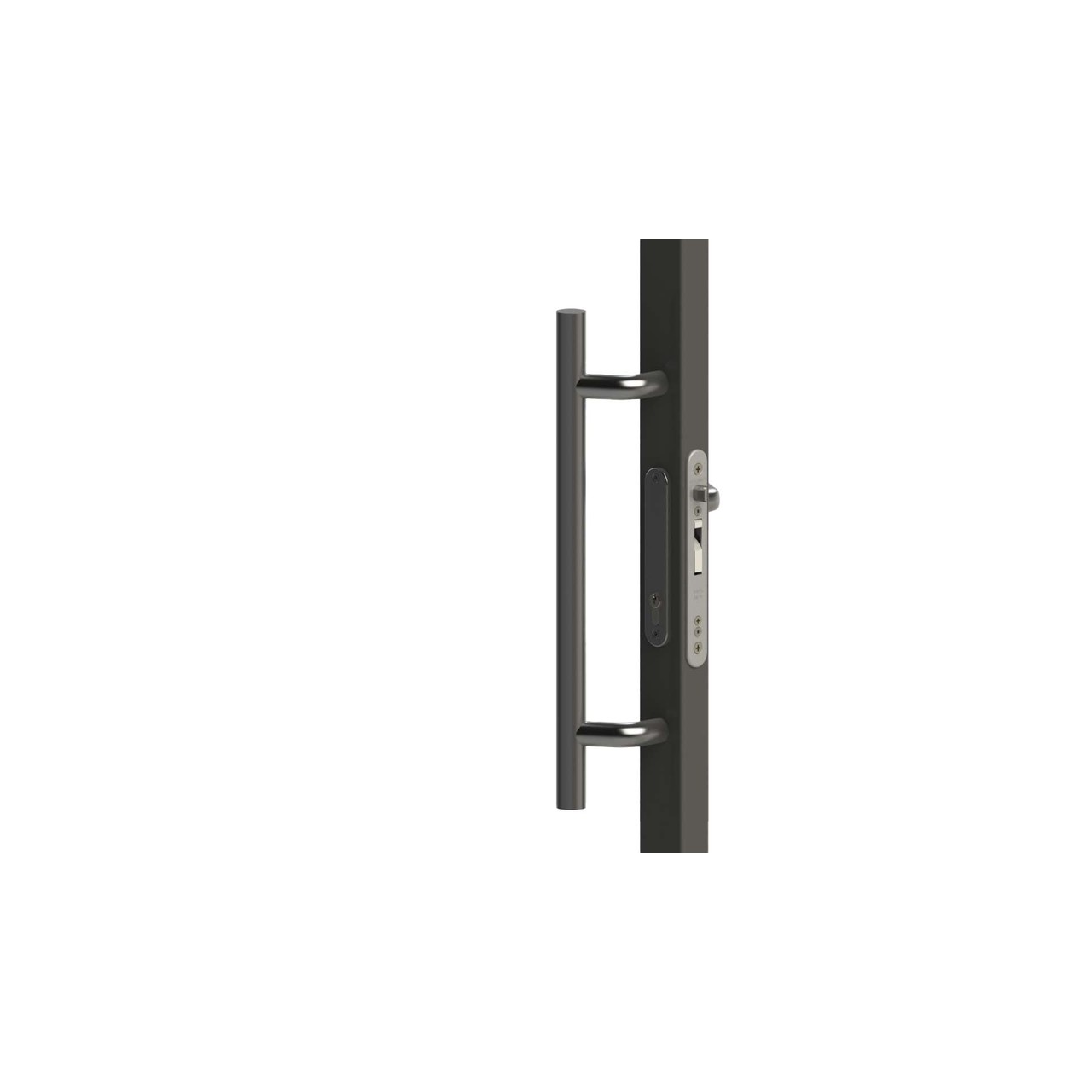 Locinox BAR-I-300 Edelstahlgriff 450 mm - 60° gebogen, einseitig – Bild 2