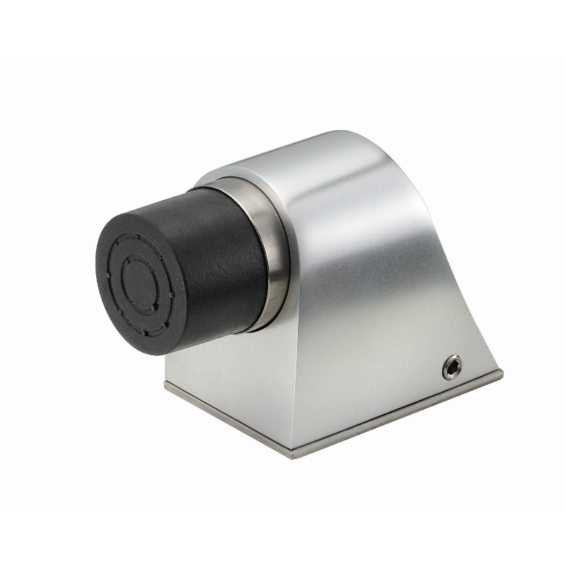 KWS 2124 02 Türstopper, silberfarbig einbrennlackiert