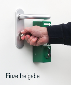 GfS Schwenk-Türwächter – Einzelfreigabe-Prinzip