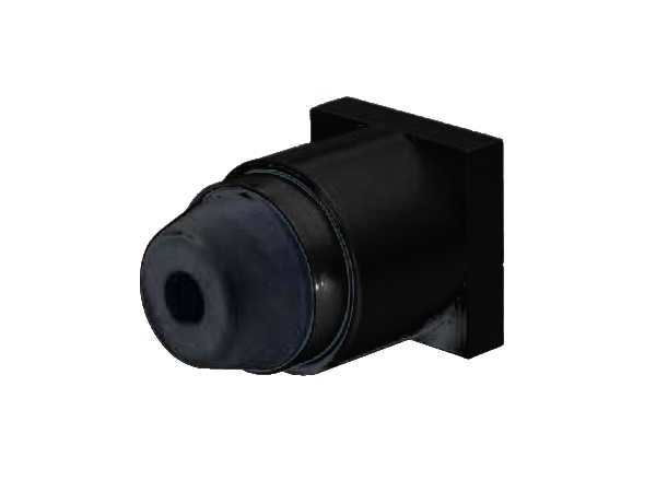 KWS 2020 03 Türstopper, schwarz einbrennlackiert