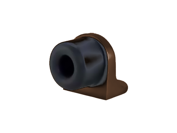 KWS 2022 10 Türstopper, dunkelbraun einbrennlackiert