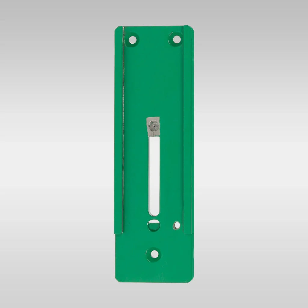 AlertLatch EHTW-GP001 Grundplatte für ovale Türwächter – RAL 6032 lackiert