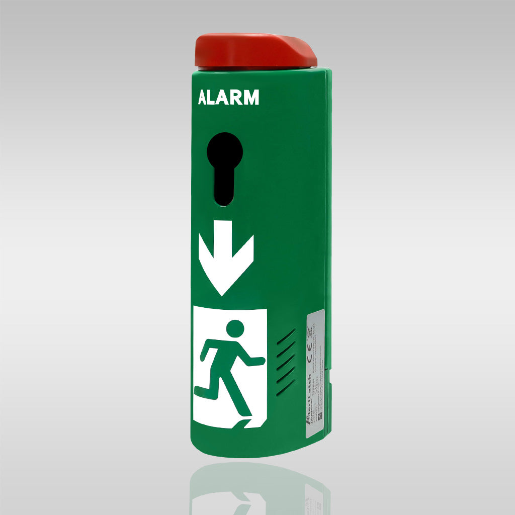 AlertLatch Einhand-Türwächter mit Voralarm ohne Schließzylinder