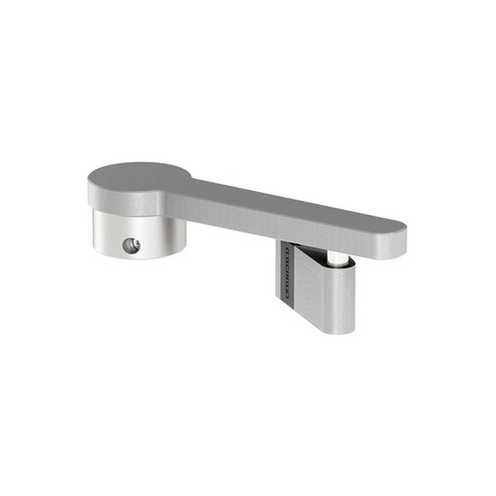 Locinox VENUS-ARM-G Kompaktarm für 180°-Torbänder, silber eloxiert
