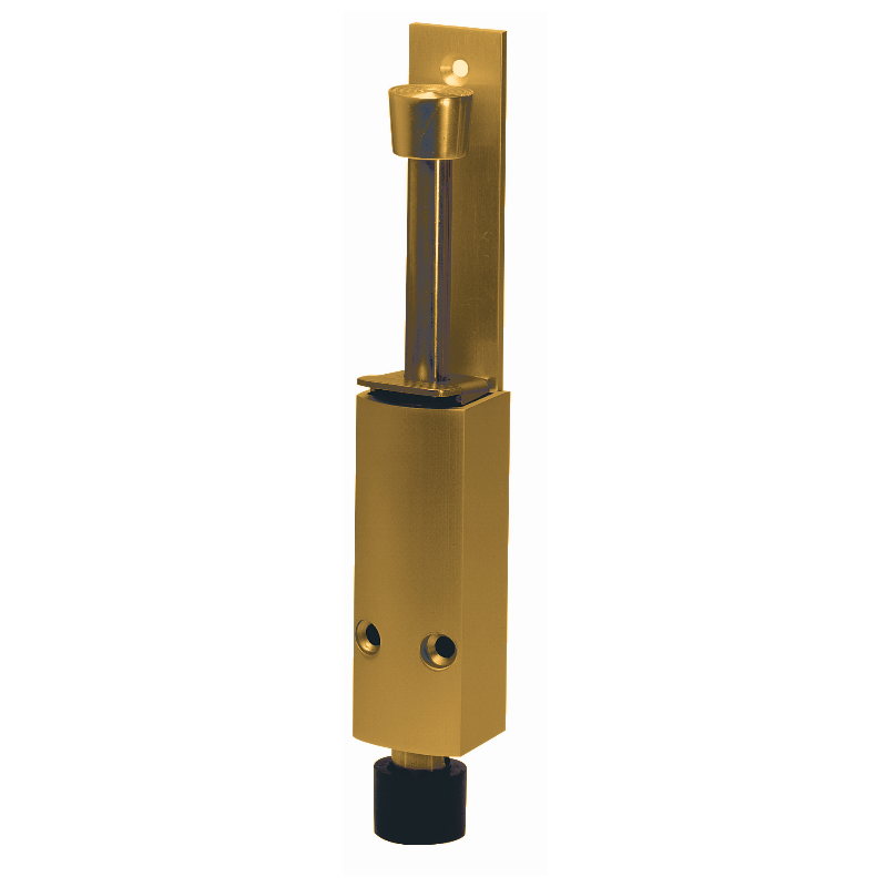 KWS 1224 41 Türfeststeller, goldfarbig eloxiert