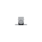 KWS 1026 Türfeststeller - 30 mm Hub - silber lackiert