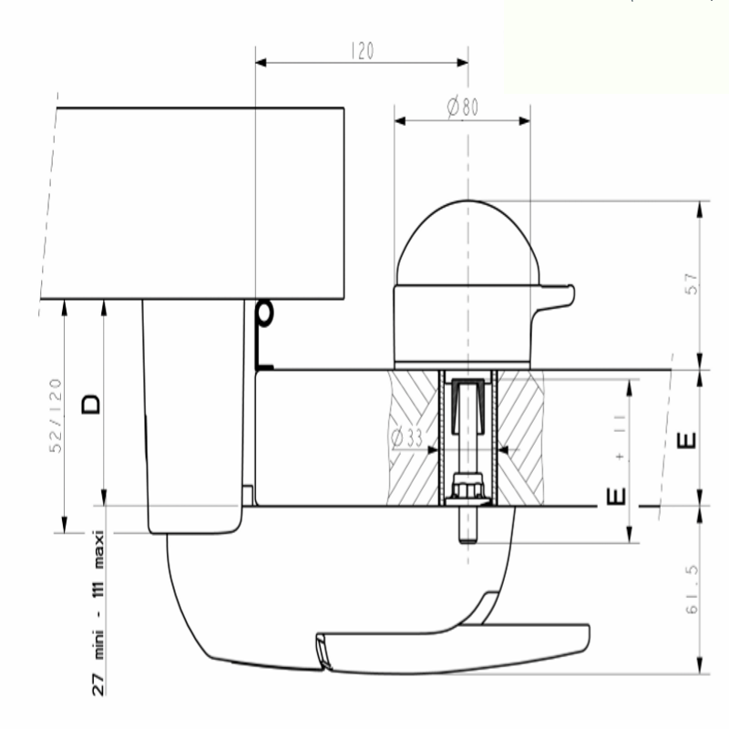 Fermod 520 Automatischer Verschluss